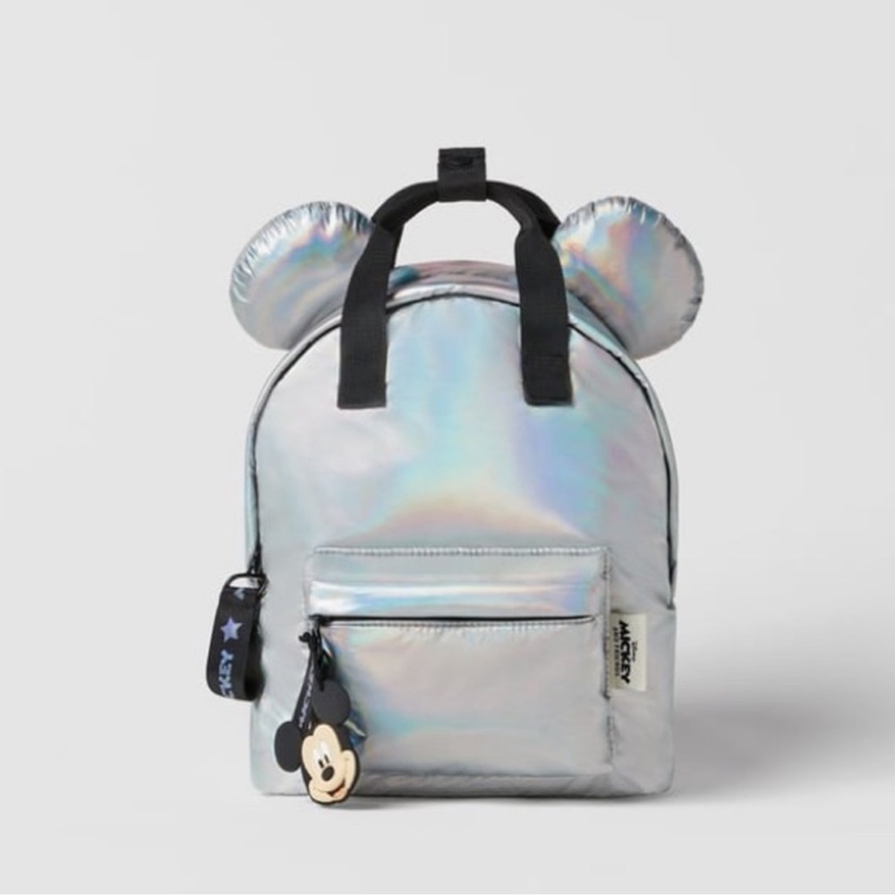 Disney x Zara Holo Mickey Mouse Backpack
